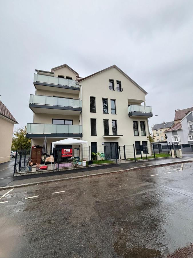 Appartement + Parking + Terrasse Mulhouse Extérieur photo